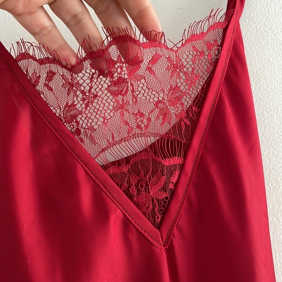 Red sexy slip dress - Picture 2 of 3